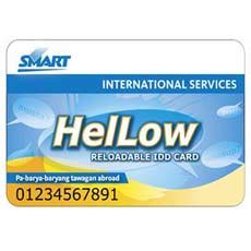 Smart International HelLow Reloadable IDD Card 